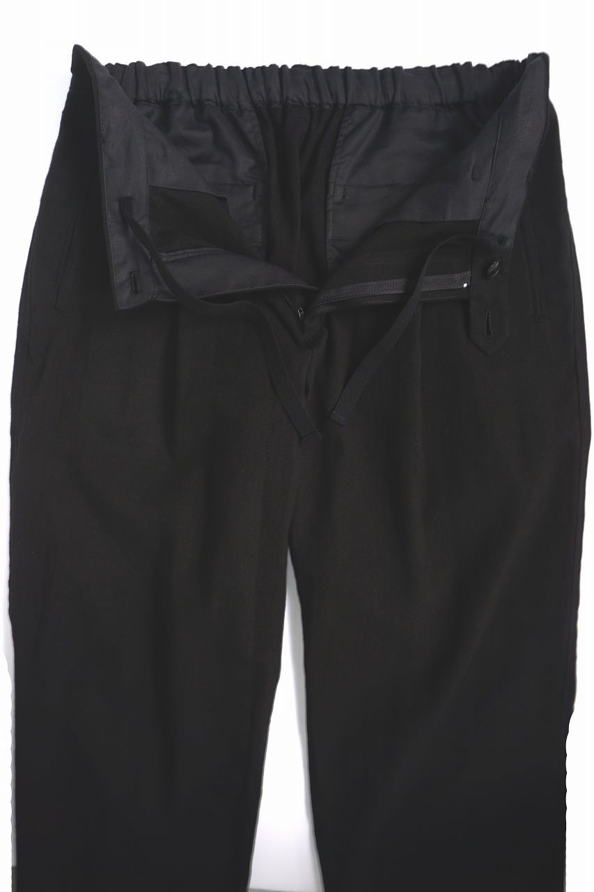 Linen Cotton Poplin Trousers