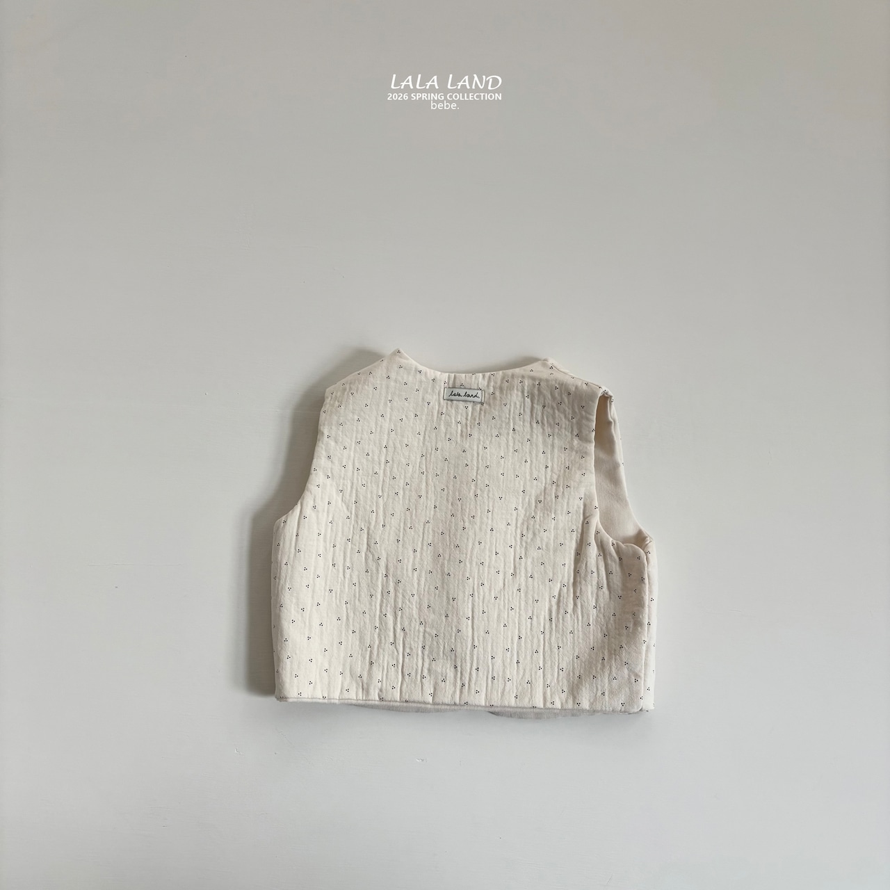 LALALAND 26/SS (Baby)Bien quilted vest