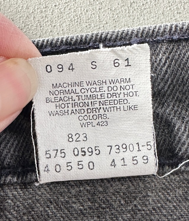 -Levi's- Vintage 90s W38L30 550 Denim Pants made in USA