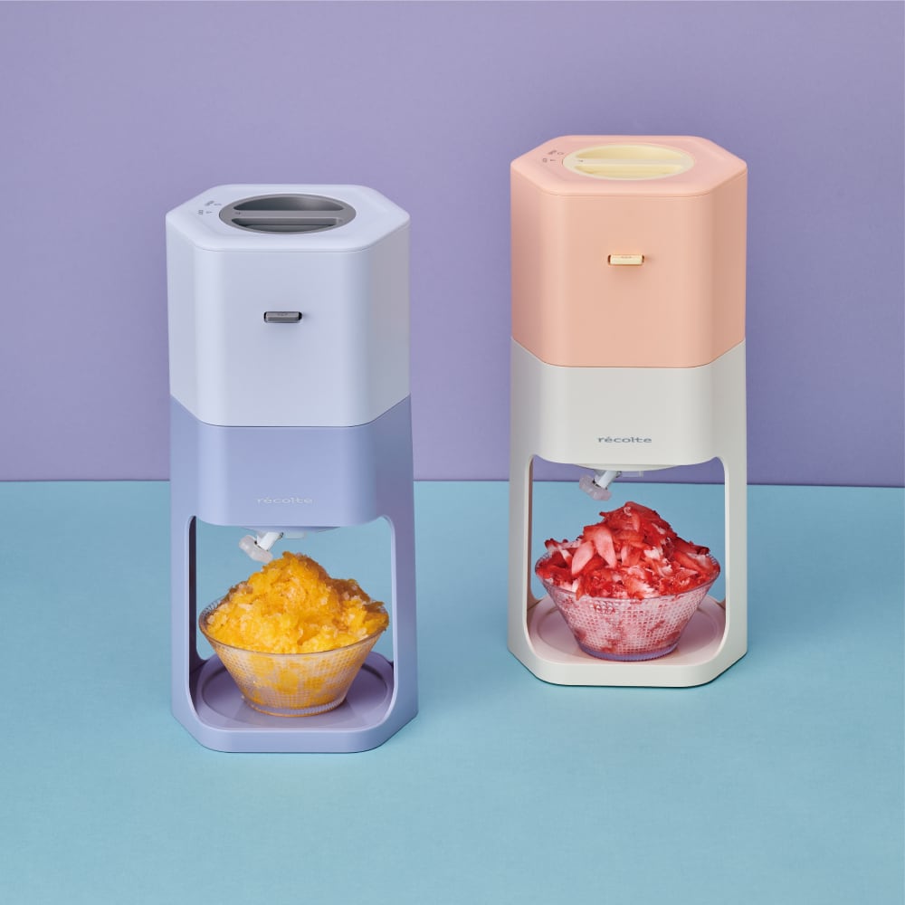 レコルト 電動かき氷器 ／ コーラルピンク RIM-2(PK) | レコルト公式