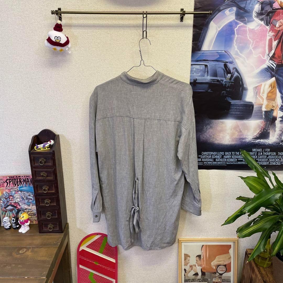 お買得 MM6 Maison Margiela 変形シャツ グレー サイズ38 | 古着屋bttf