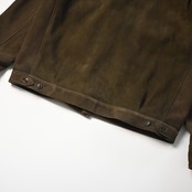 OLD JOE / PATINA DEER-SKIN JEAN JACKET (SUEDE)