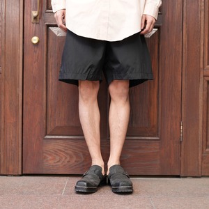 KAPTAIN SUNSHINE(キャプテンサンシャイン) 25SS "Trainer Short Pants" -BLACK-