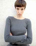 CLANE SHOULDER PADS KNIT TOPS 3色展開