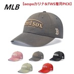 【MLB】Vintage Washed Curve Logo Unstructured Ball Cap ヴィンテージウォッシュカーヴ