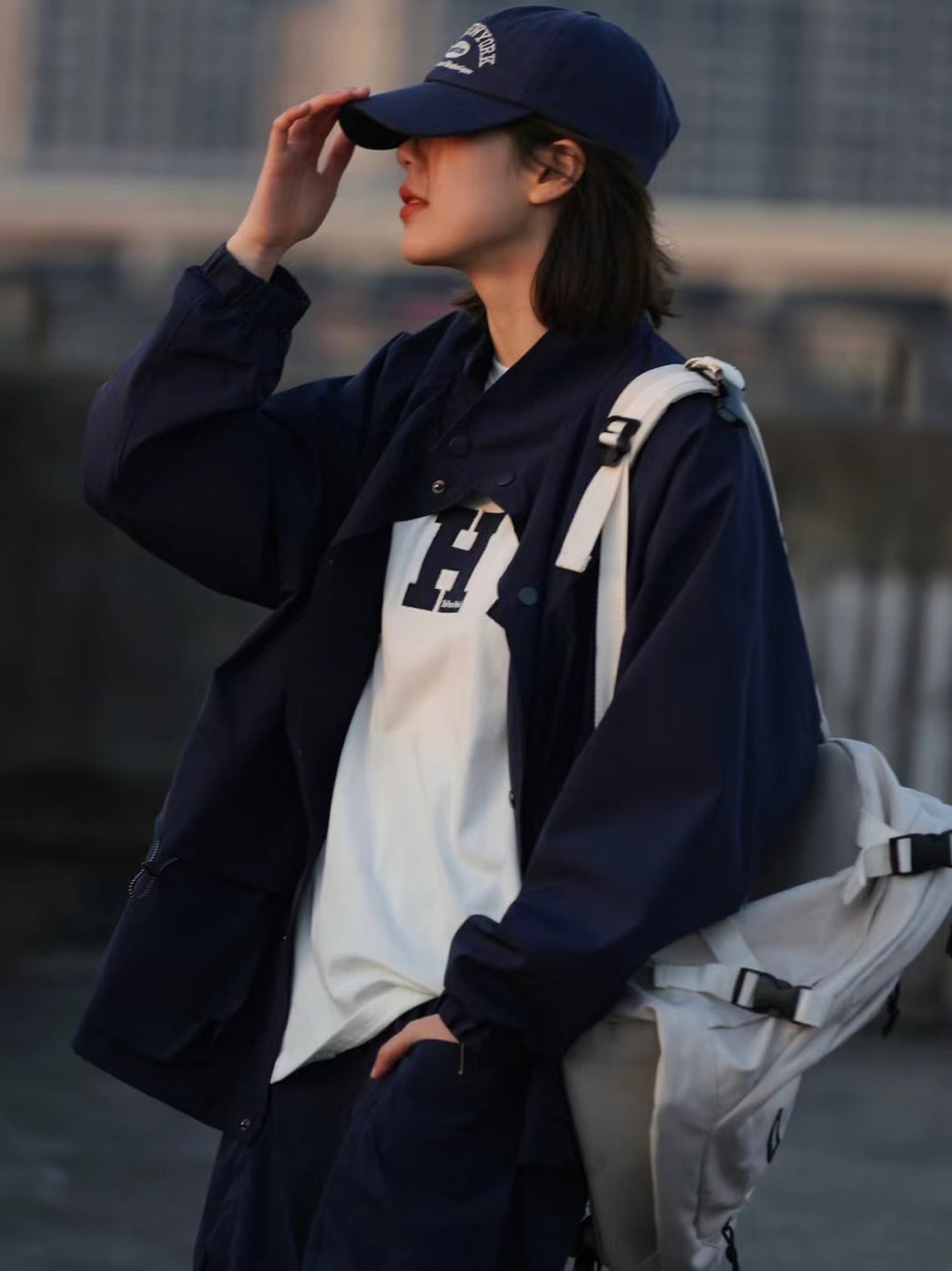 フロントロゴベースボールキャップ / Front Logo Baseball Cap