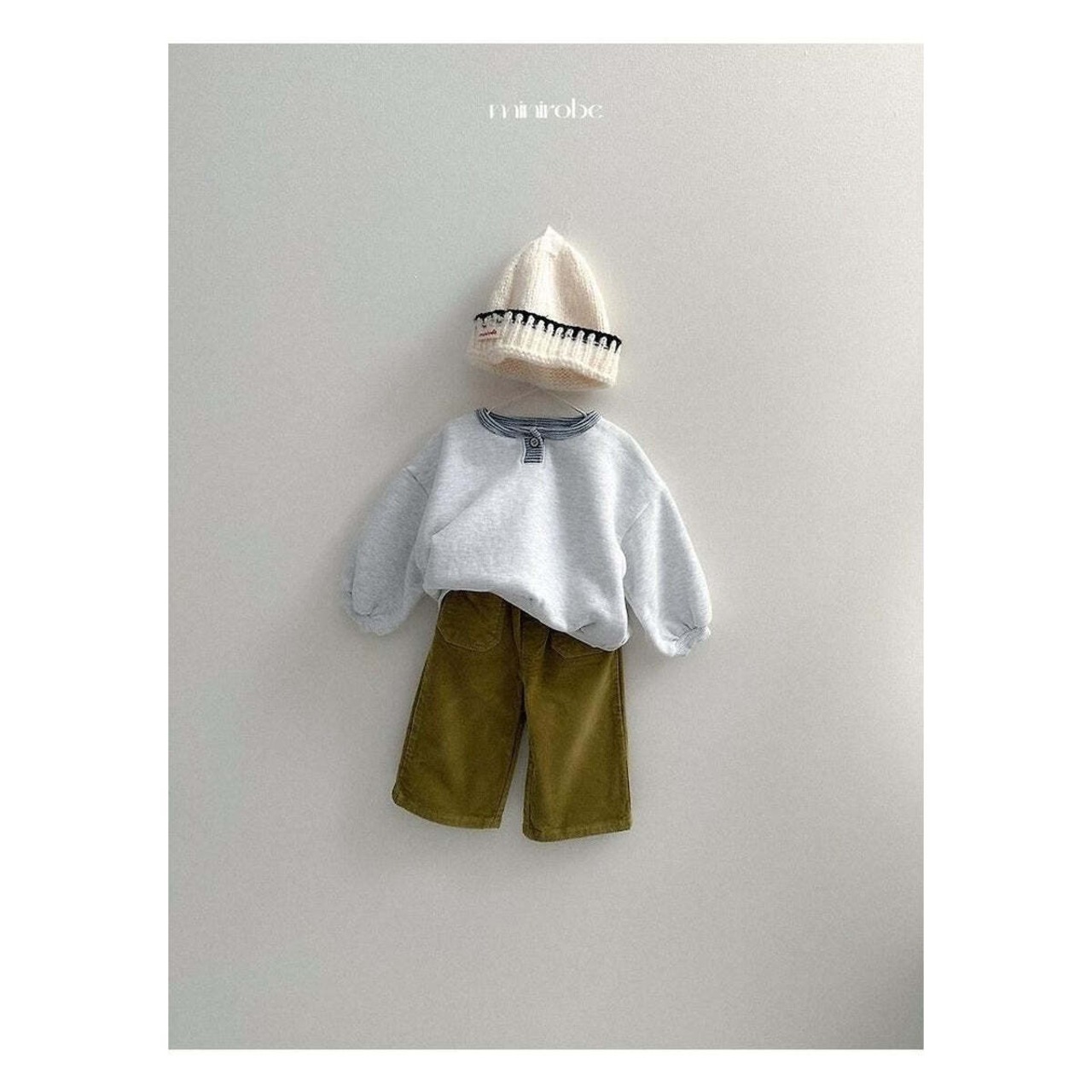 【取寄】minirobe メロウビーニー FREE｜冬服｜韓国子供服
