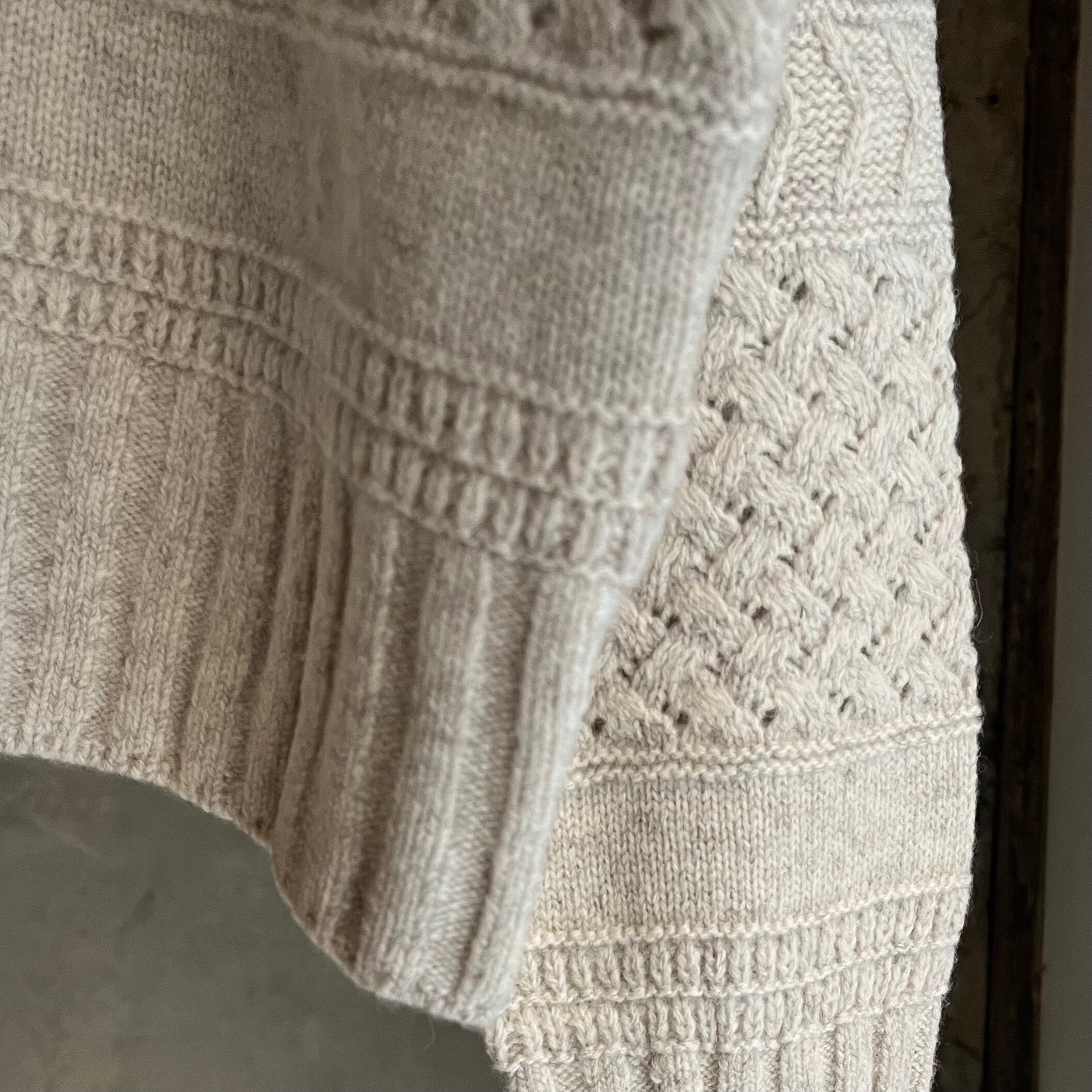 ASEEDONCLOUD / アシードンクラウド Cable sweater / ケーブルセーター