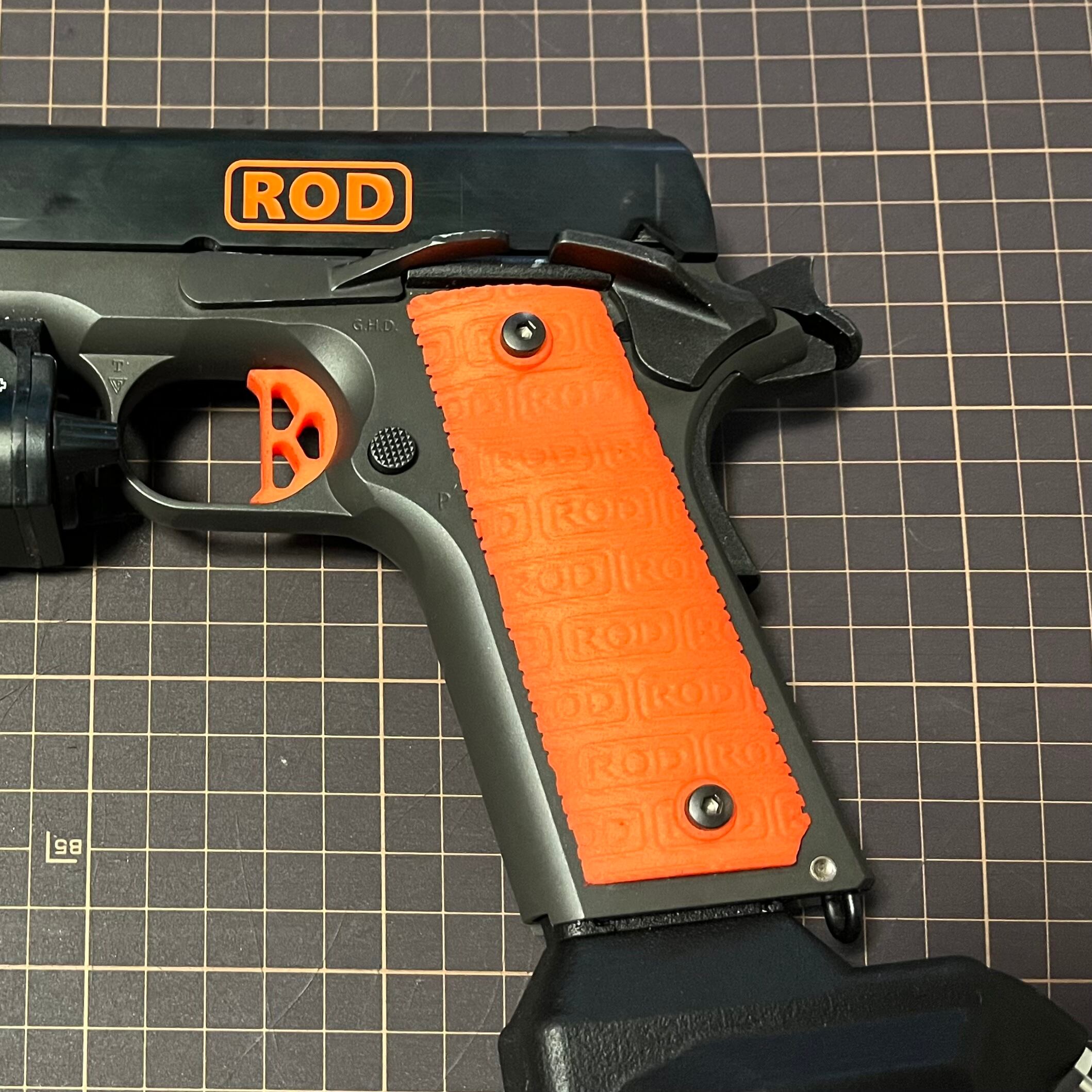 受注生産:ガスブロ1911 ナローグリップ | ROD技研