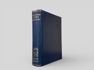 【SG202】【SIGNED】【SIXTH EDITION】The Concise Oxford Dictionary of Current English(1978) /H. W. Fowler, F. G. Fowler