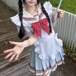 ゆめかわ♡エプロン付きセーラー服 seifuku101 ゆめかわ♡エプロン付きセーラー服 seifuku101