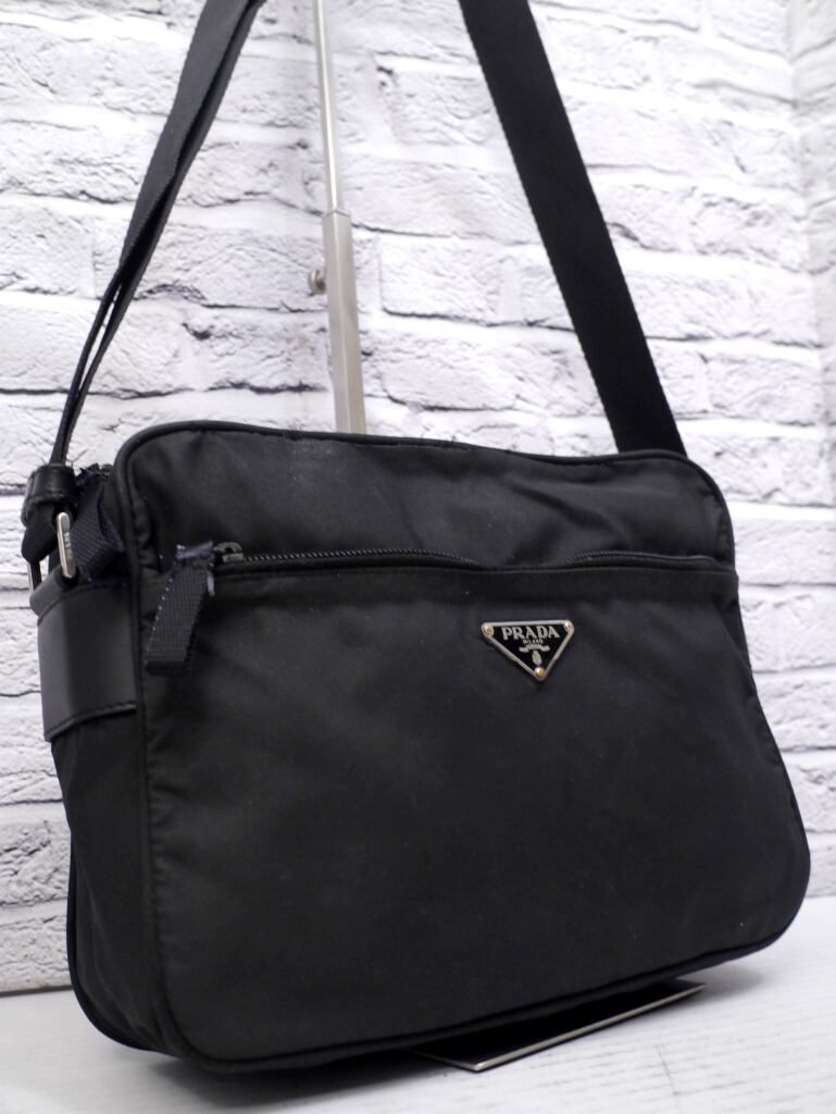 ◇ PRADA プラダ チェーンストラップ ミニ ショルダー バッグ ポーチ