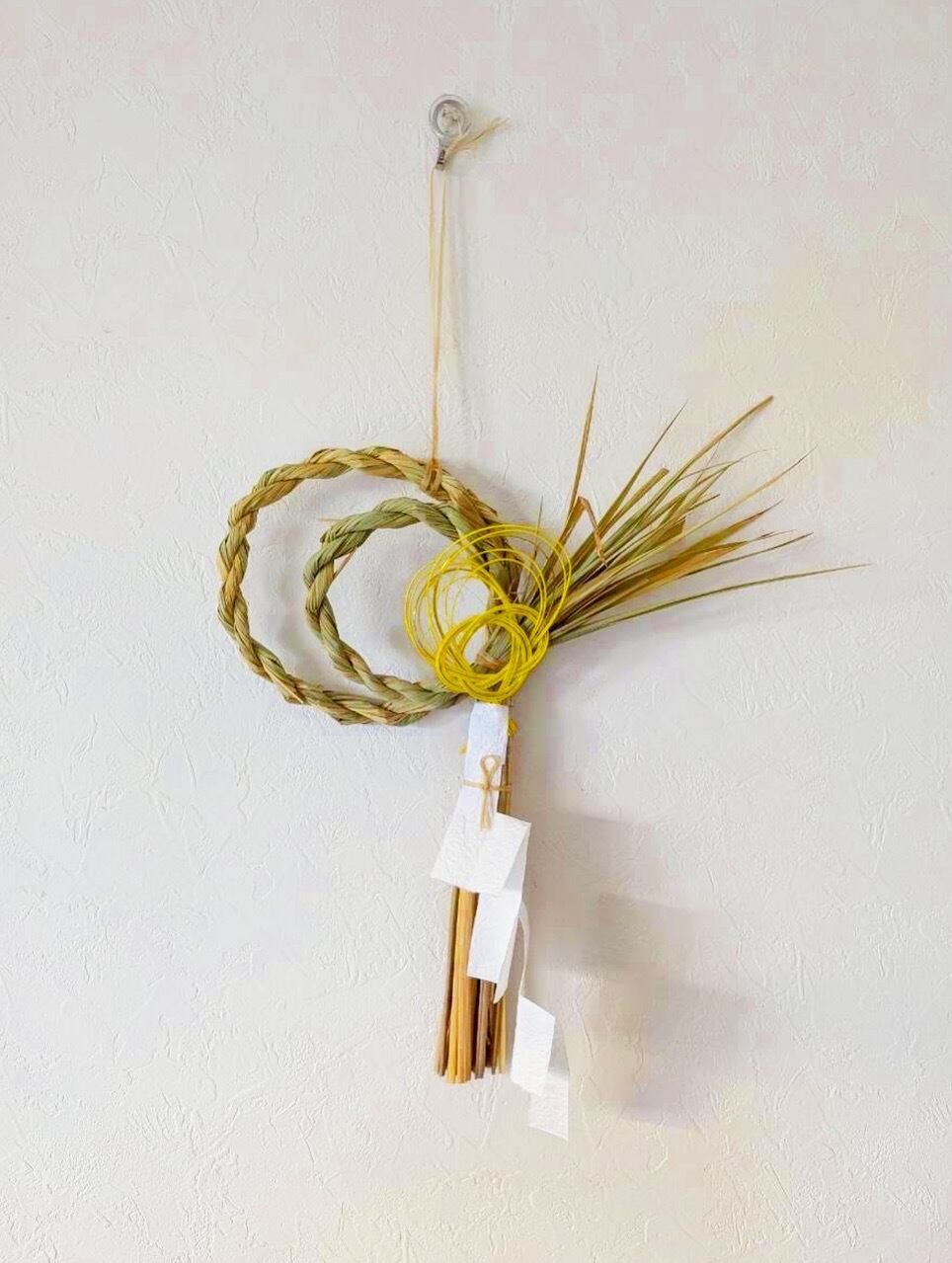 オーナメント 壁掛け 真菰 精麻 浄化 御守り 開運 龍 辰年 | mrruT