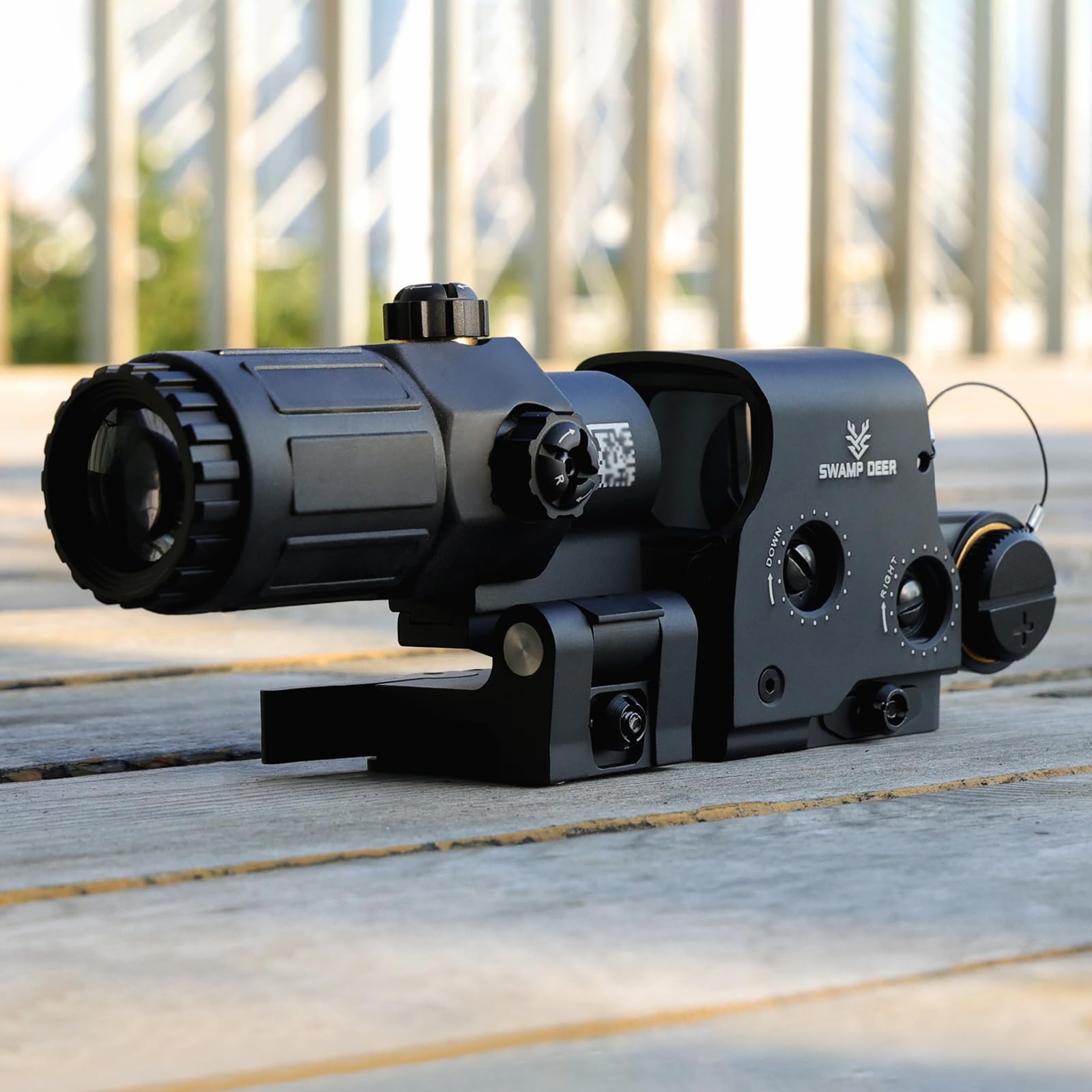 ホロサイト ブースター マグニファイア セット!! 在庫セール】SWAMP DEER OPTICS マグニファイア&ドットサイトセット