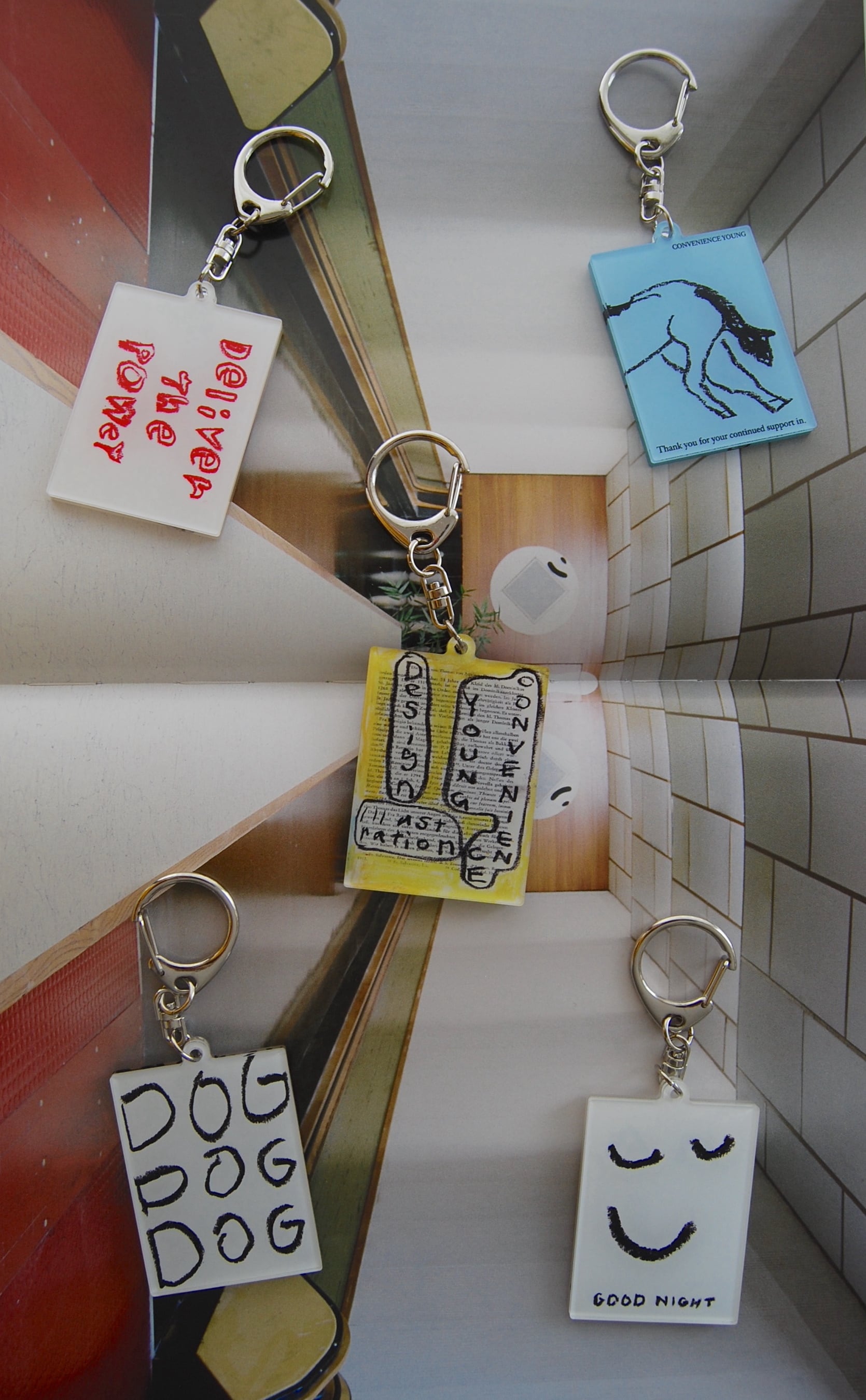 Blue Horse : Keychain | CONVENIENCE YOUNG