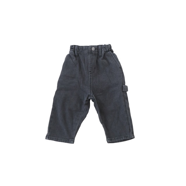 & pal / denim pants / charcoal / 80-120cm