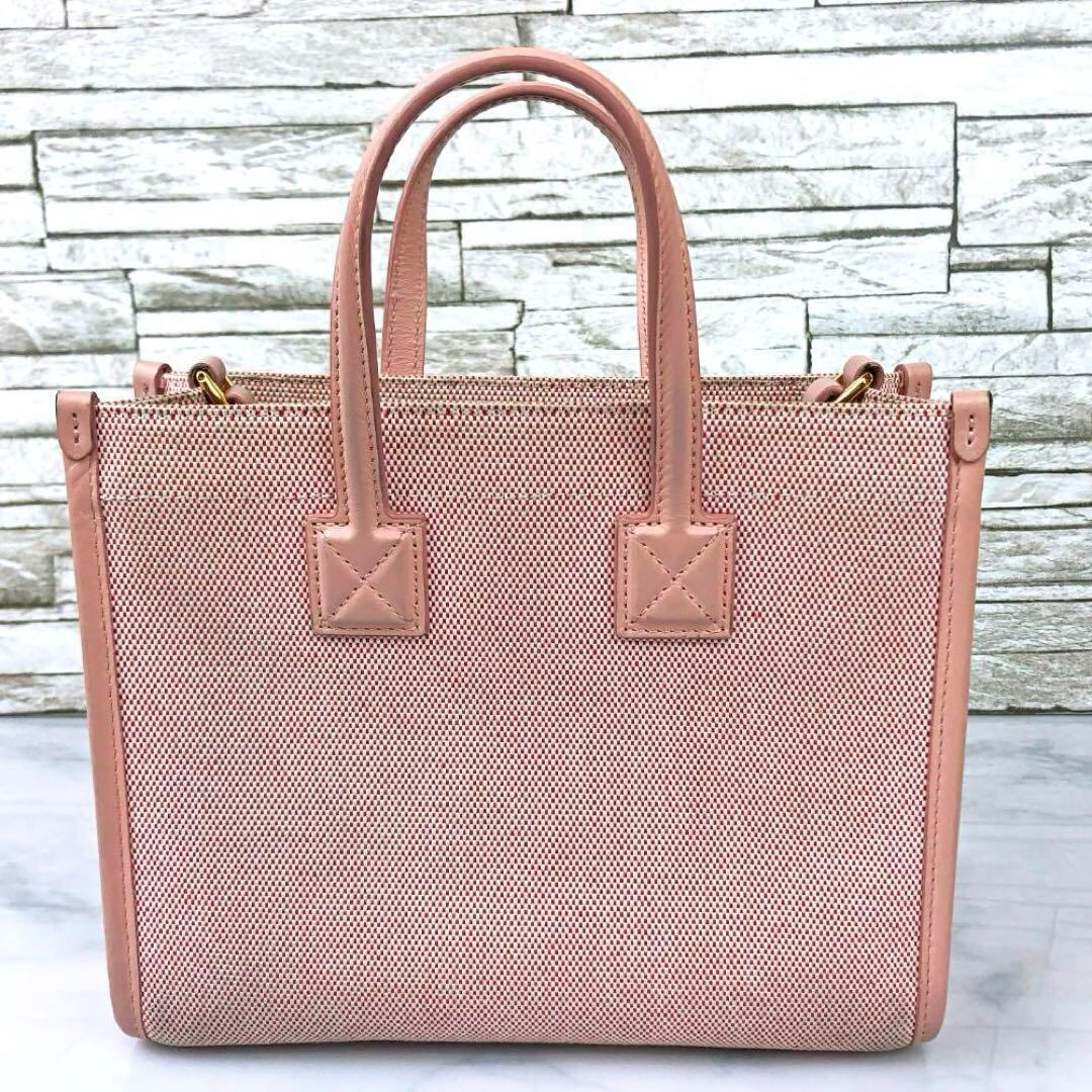 BURBERRY 2way ハンドバッグ ショルダー キャンバス生地 ストラップ