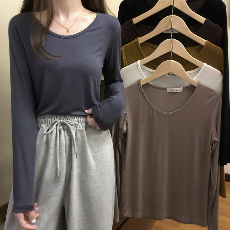 スプリングオータムスタイルTシャツ ロング 春物 秋物 試着室11539240662