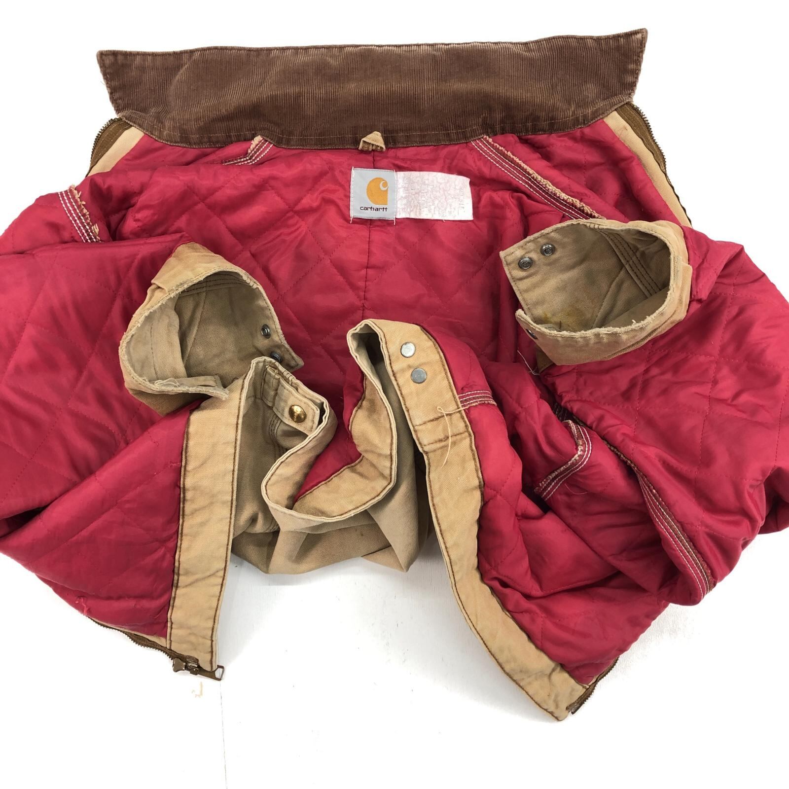 CARHARTT カーハート 80年代 USA製 J18 BRN ダック地 ワークジャケット