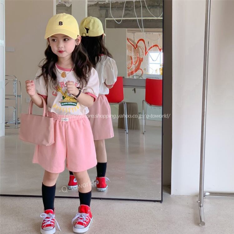 90 140 セットアップ トップス パンツ ピンク キャラクター キュート 可愛い 子供服 女の子 Q Toworld キュートワールド 子供服 90 140 セットアップ トップス パンツ ピンク キャラクター キュート 可愛い 子供服 女の子 Q Toworld キュートワールド 子供服
