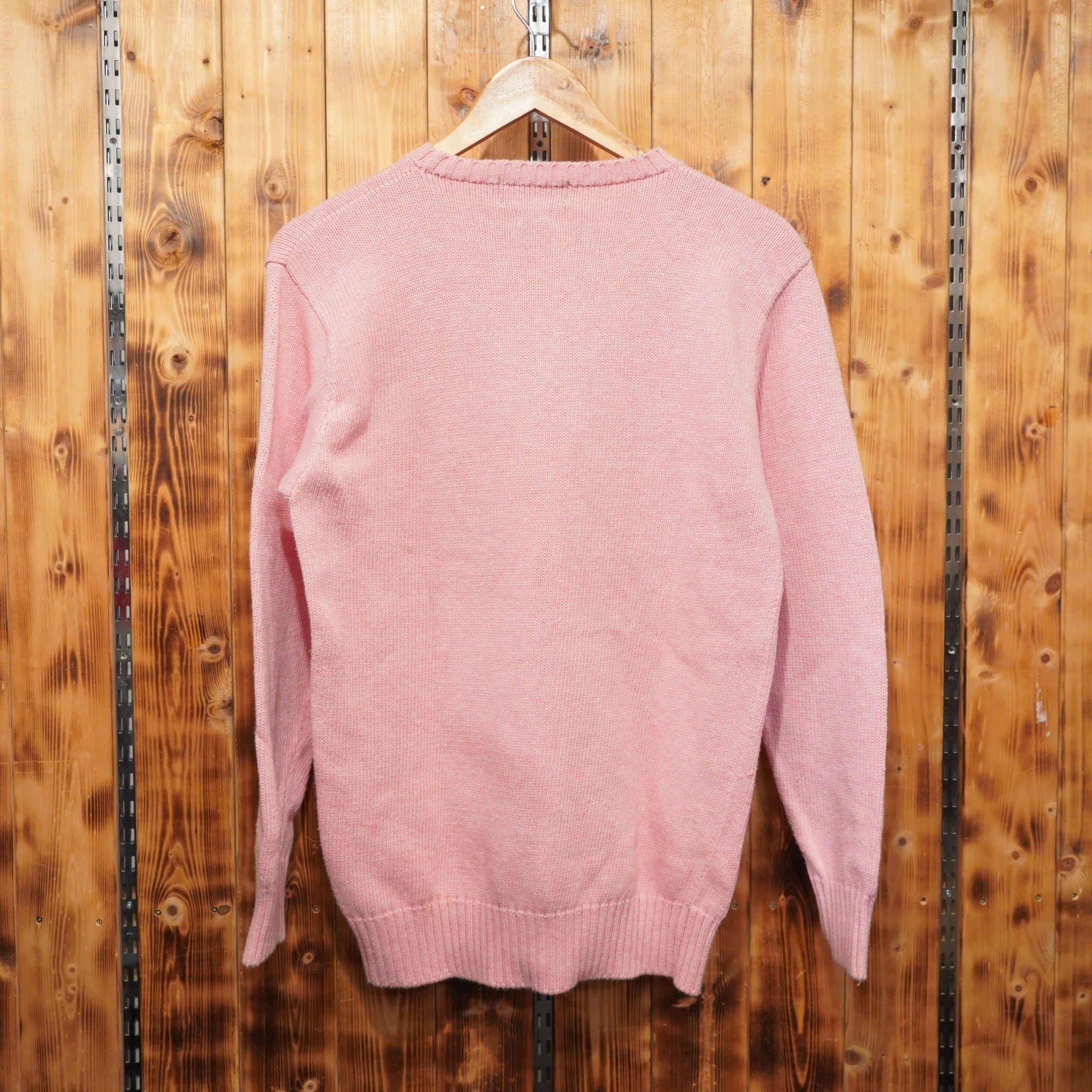 80s ralphlauren コットンセーター M/ラルフローレン ピンク 80s ralphlauren コットンセーター M/ラルフローレン ピンク