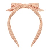 PEACH GINGHAM EDIE BOW ALICE_182106 69