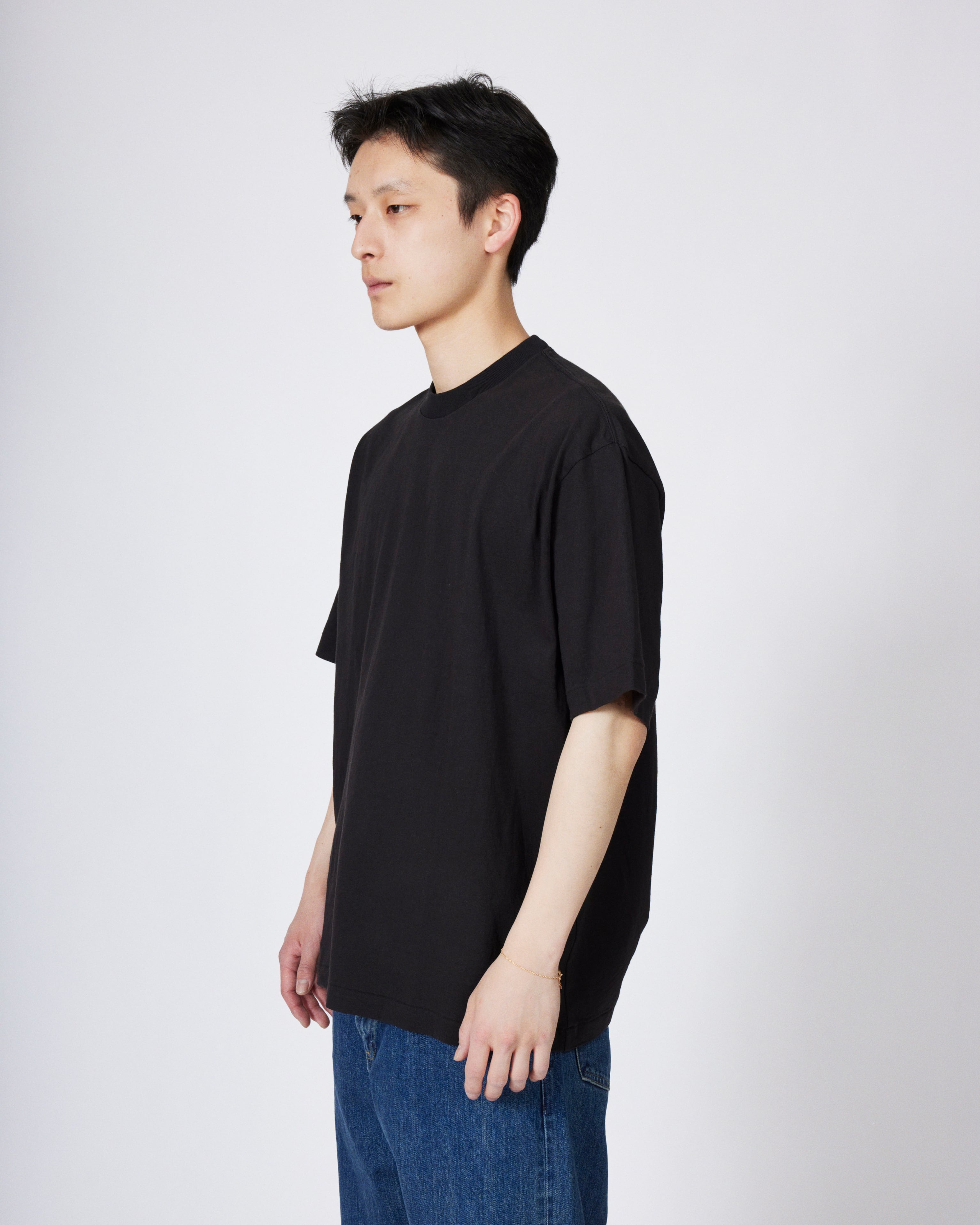everyone american cotton tee shirt (BLACK) | everyone