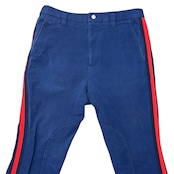 【GUCCI】サイドストライプ ロイヤルブルーパンツ