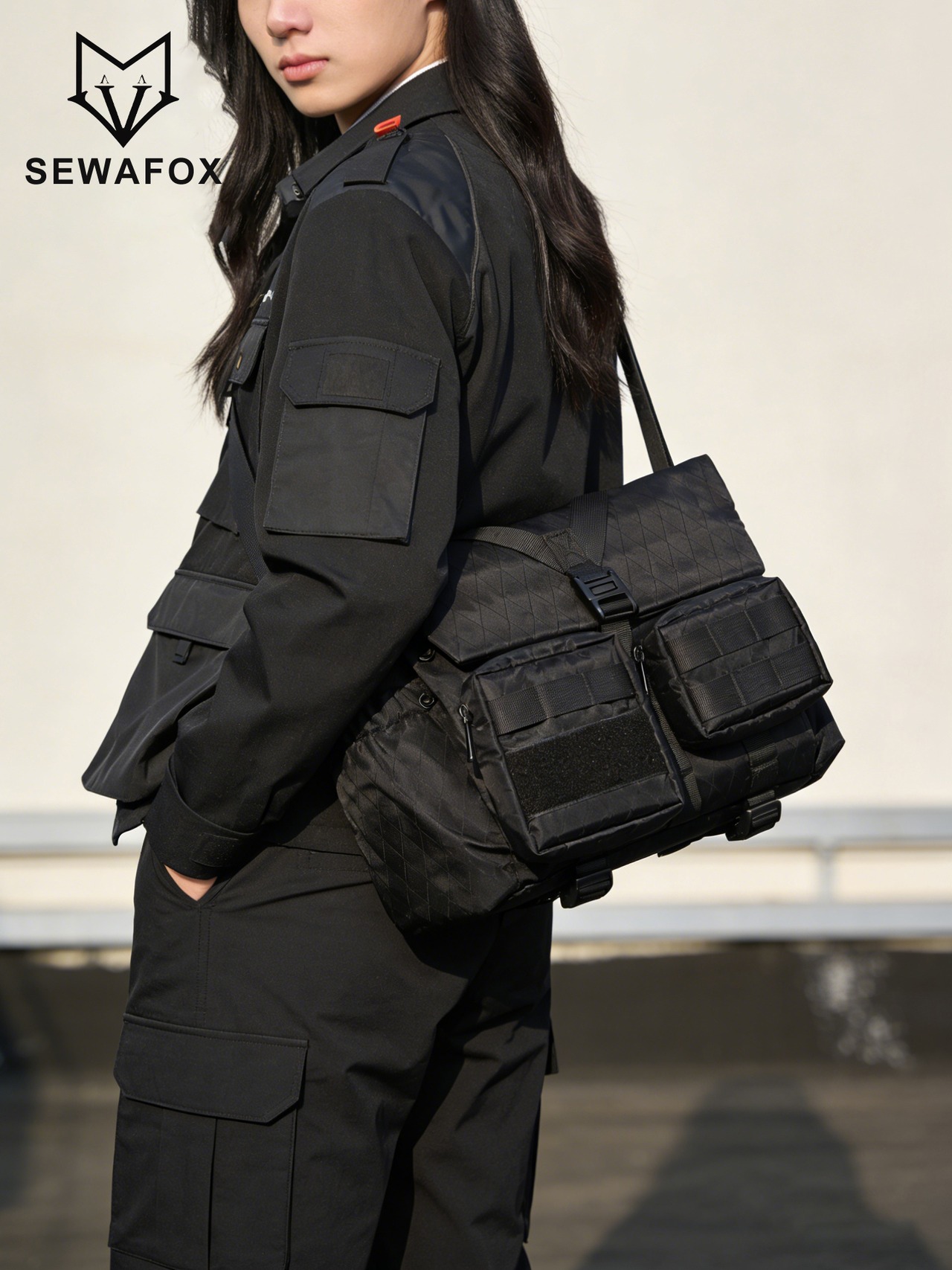 SEWAFOX 3WAY モジュール クロスボディ カメラバッグ
