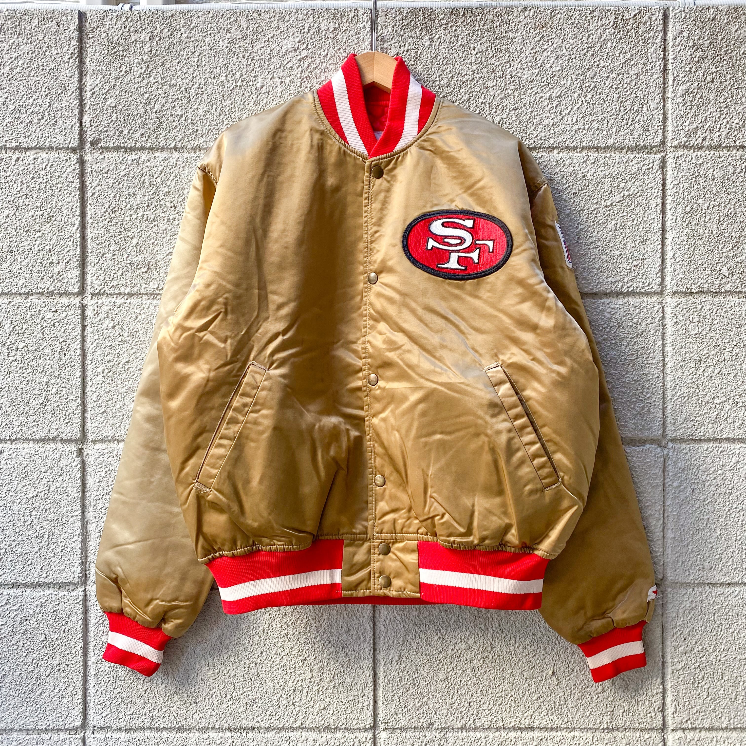 90sコレクション90s ナツメグミルズ NFL 49ers ブルゾン スタジャン ジャンパー