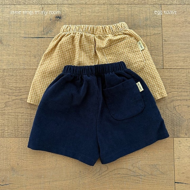 【取寄】egg toast|corduroy pants|コーデュロイパンツ|XXS-L(1-5号)|toddler|26 autumn
