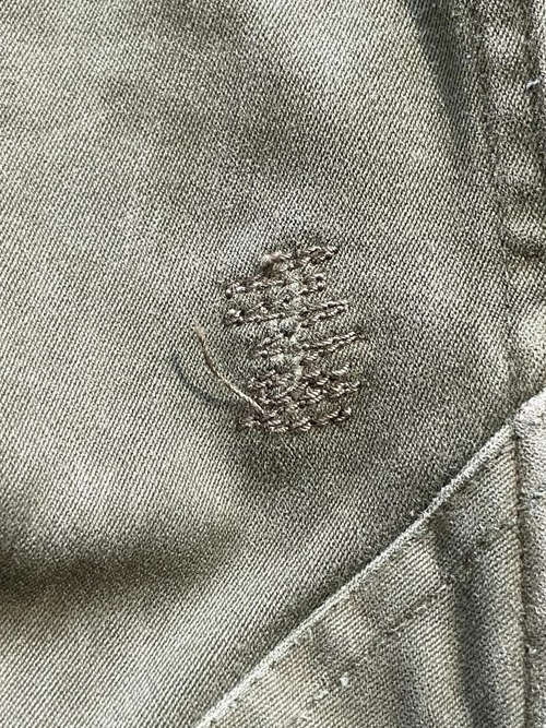 70s オランダ軍 実物 ダブルフェイスパンツ 5D 詳細写真15