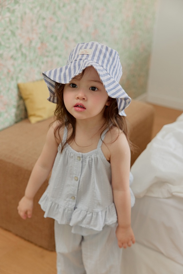 [予約][送料無料]≪ONU≫Striped Bucket Hat 57