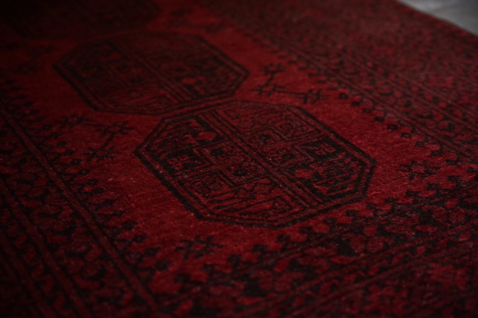 008 - Vintage Turkmen rug