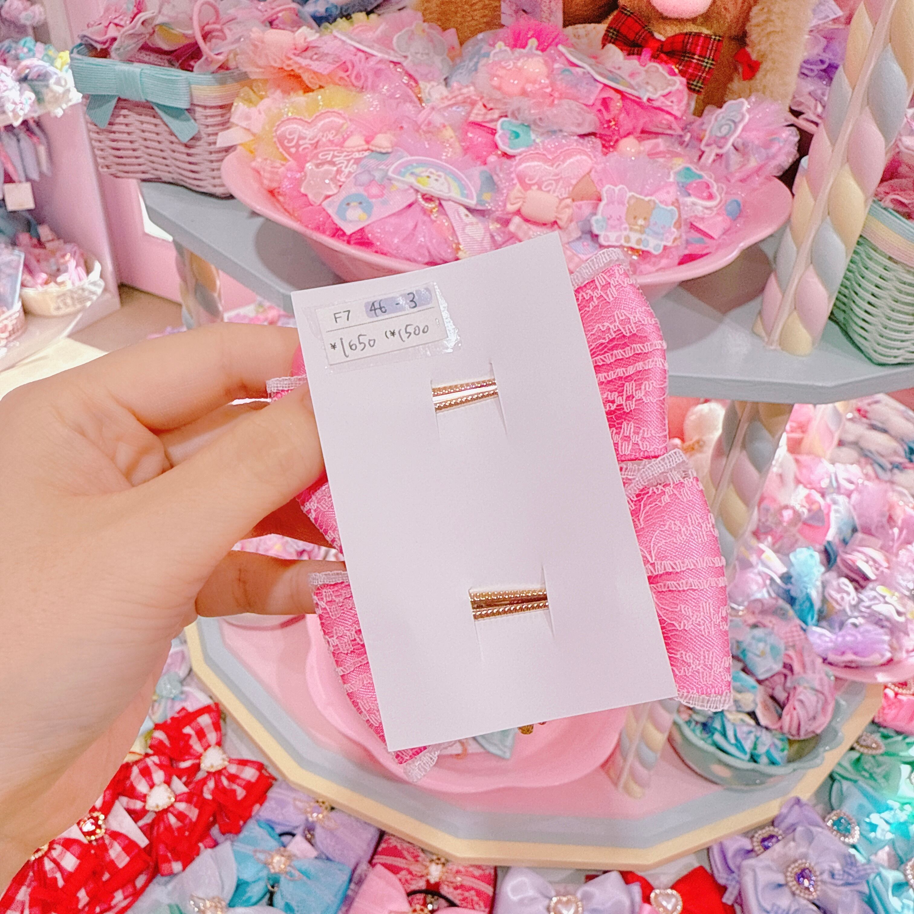 【F7】46-3ツインヘアクリップ