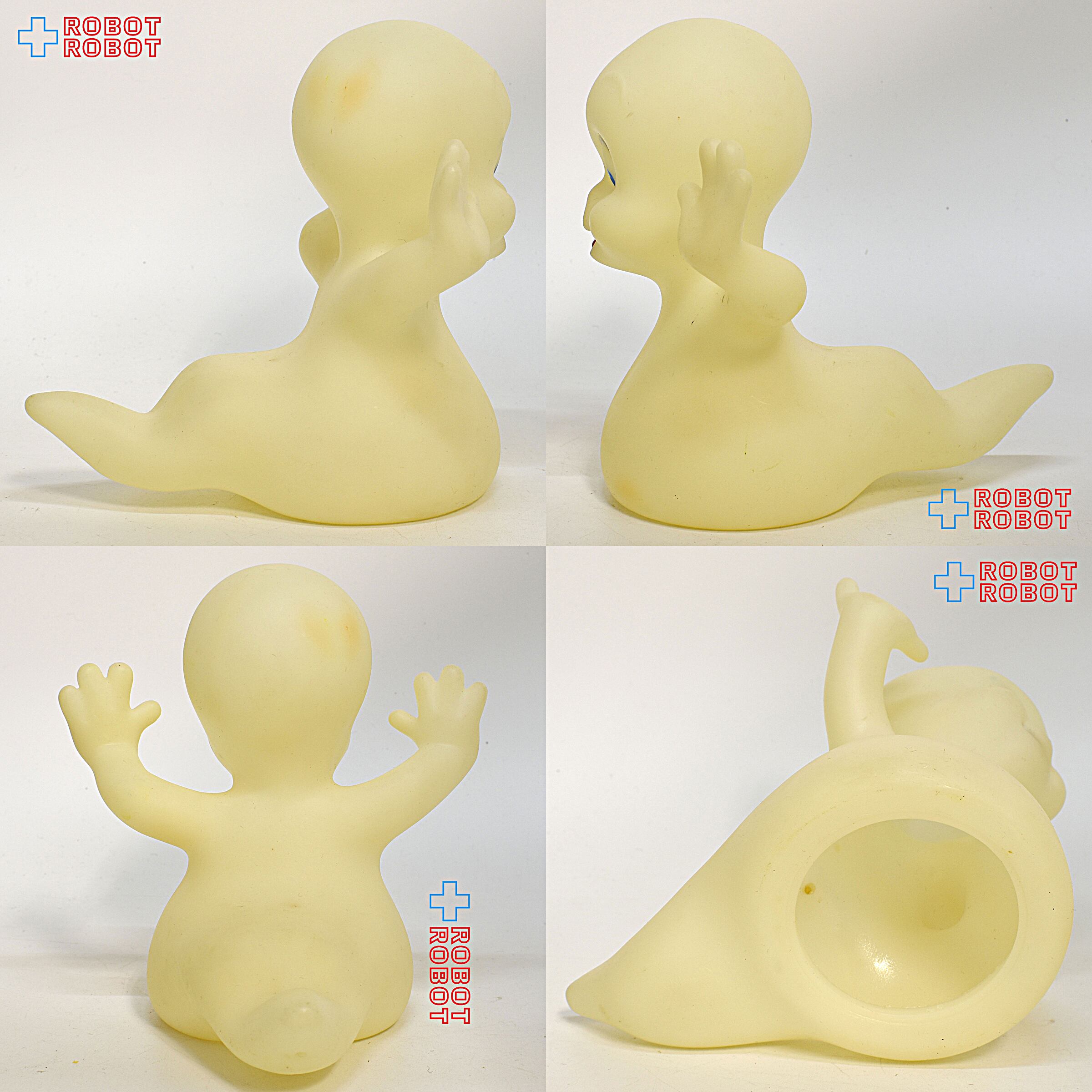 ピザハット キャスパー 蓄光 ハンドパペット ソフビフィギュア