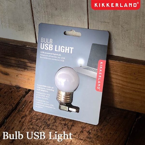 Bulb USB Light バルブUSBライト インテリアライト 照明 キッカーランド DETAIL