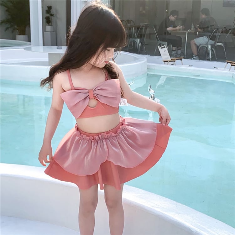 ピンクリボン水着 | Mimimin | ふんわり かわいい ベビー服 子供服 の