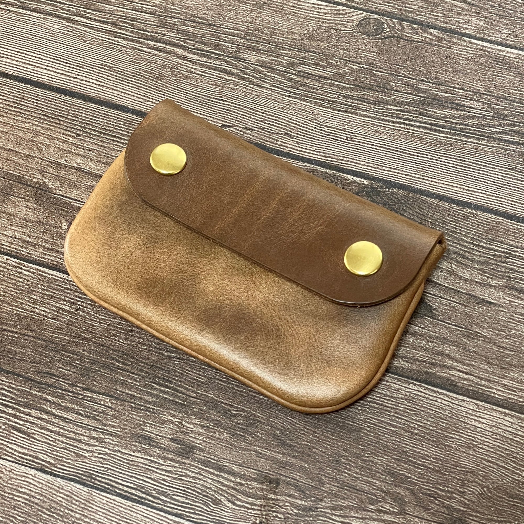 【即納】ショートウォレット/クロムエクセル・ナチュラル