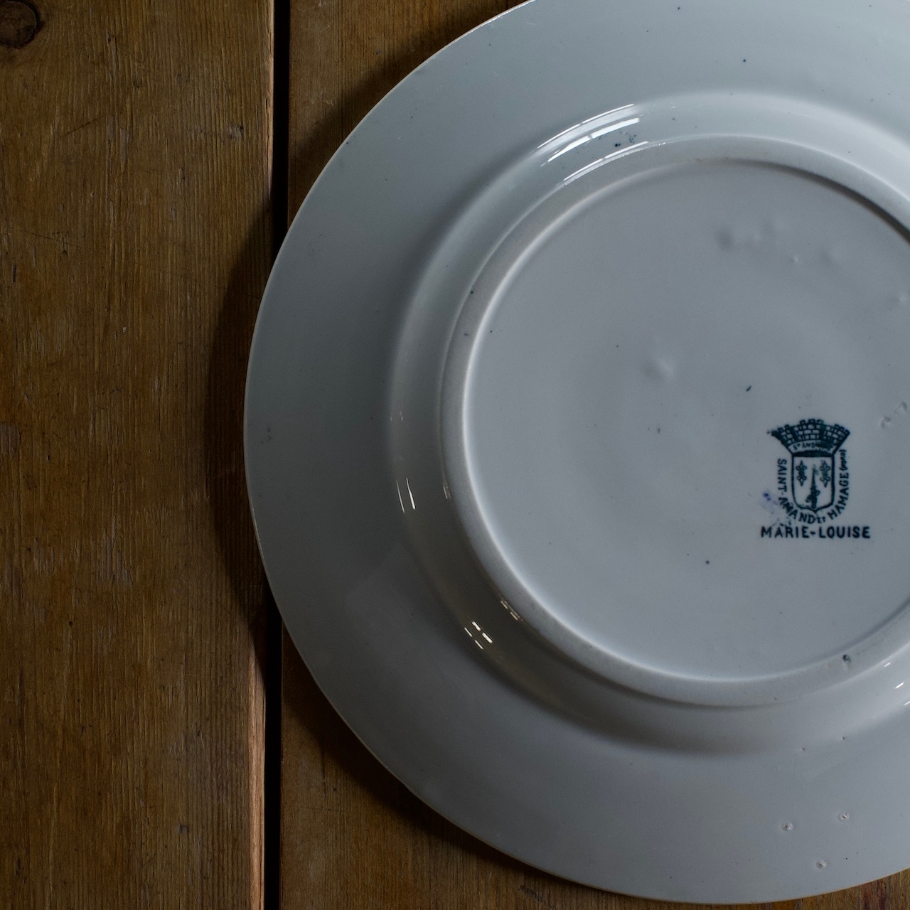 Saint Amand Plate / サンタマン プレート【A】〈 フランス食器・ 皿・深皿・フランスアンティーク・アンティークプレート・ブロカント・ヴィンテージ 〉113201