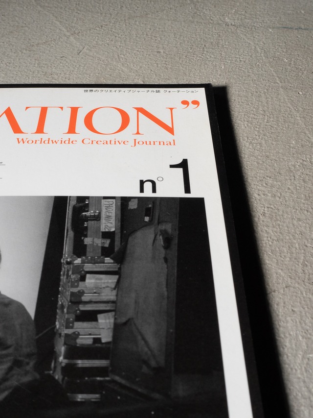 "QUOTATION No.1" used Magazine book