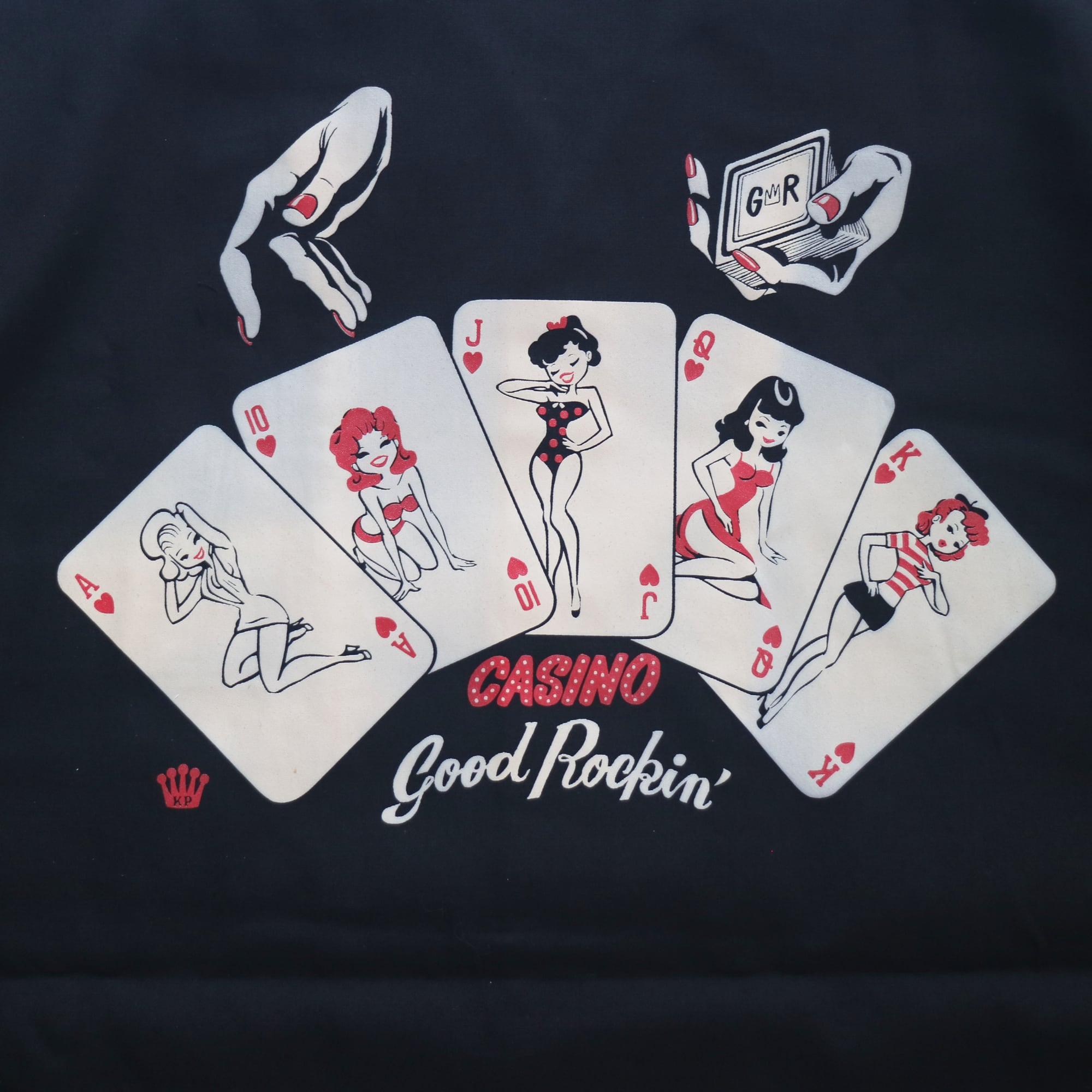 オープンカラーワークシャツ ROCKIN' CASINO GOOD ROCKIN' ロカビリー