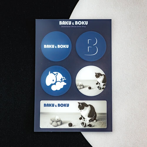 BAKU & BOKU オリジナルステッカーセット