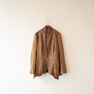 12.鹿革ジャケット  col, Beige