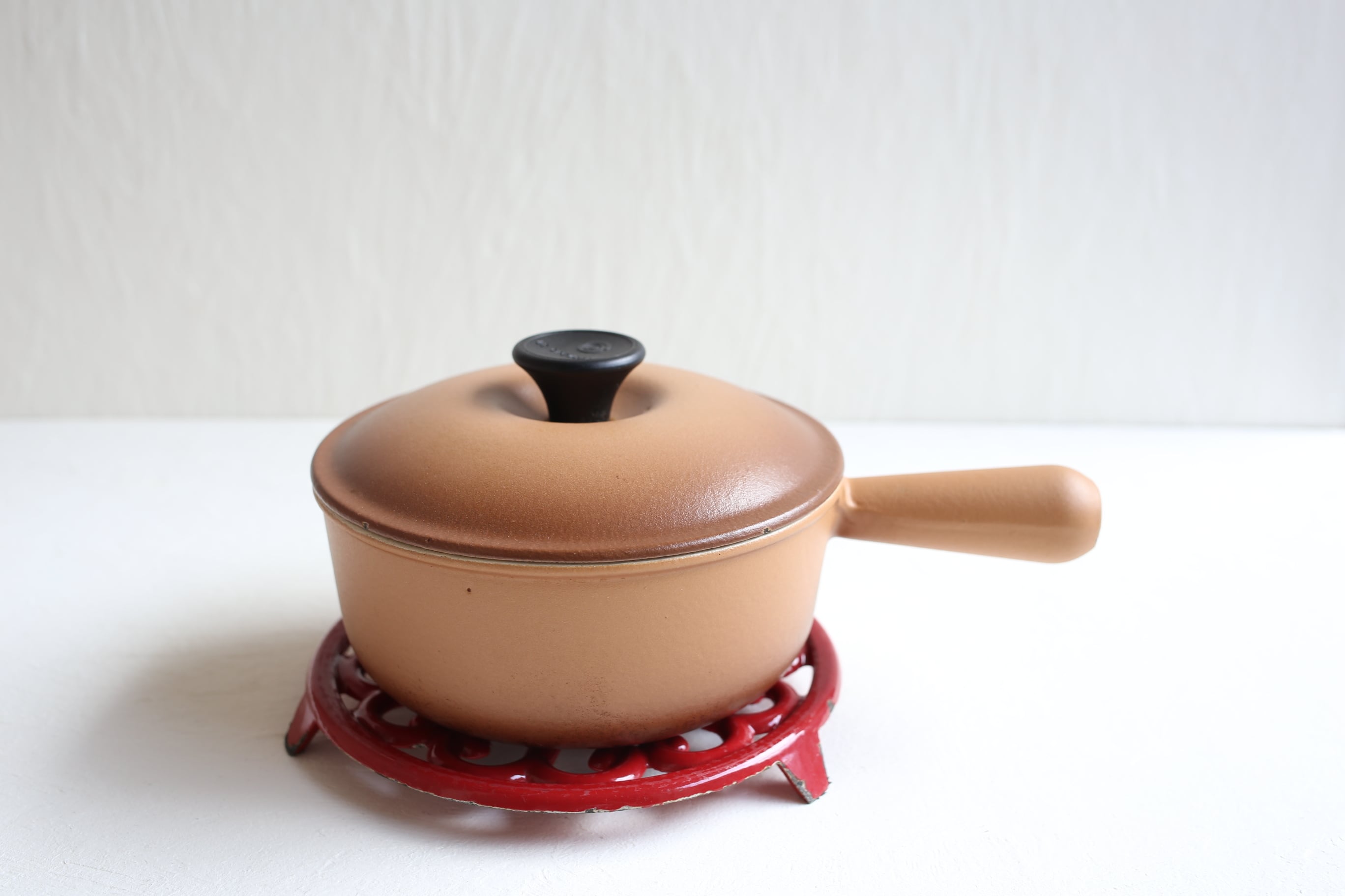 フランス ヴィンテージ ル・クルーゼ Le Creuset ソースパン サイズ