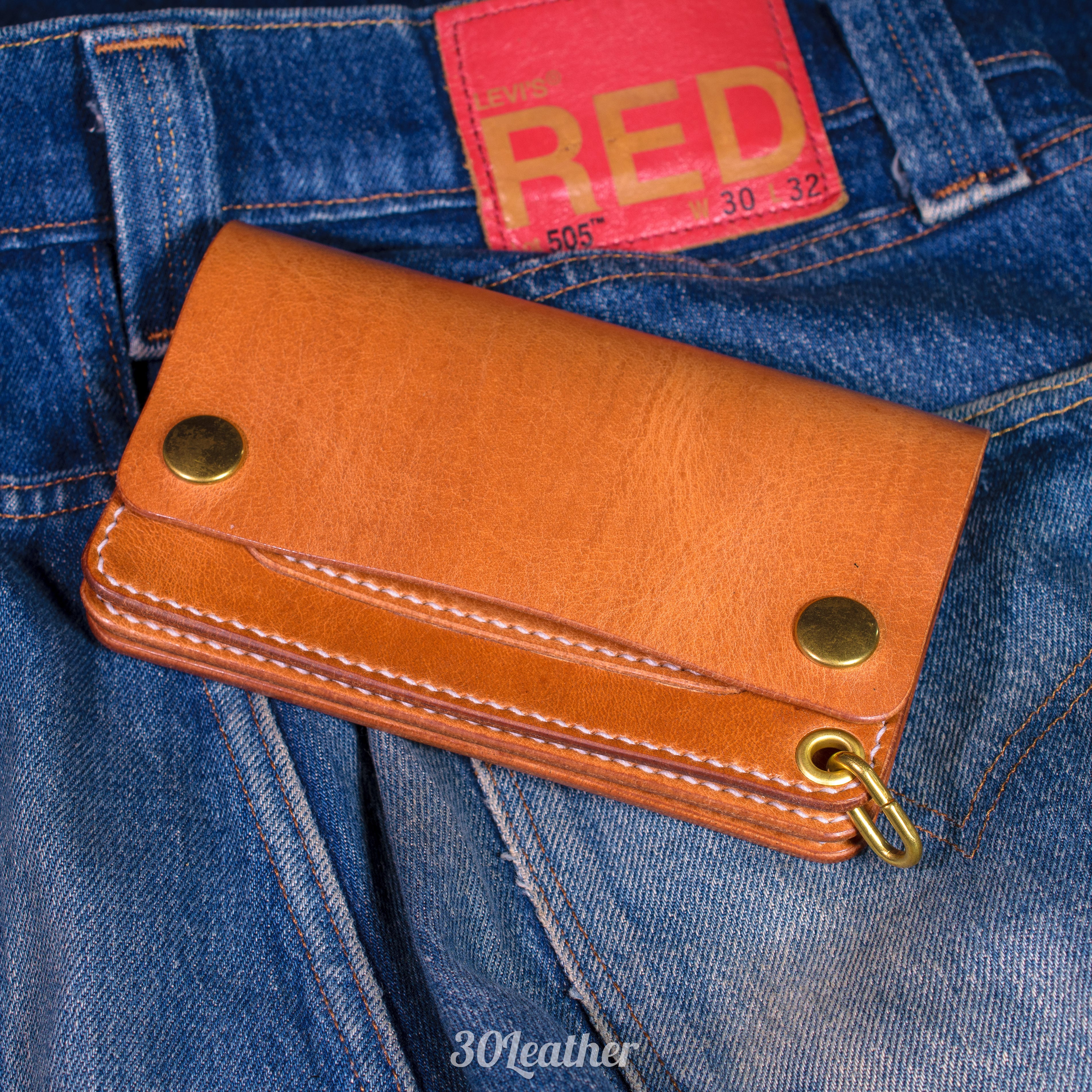 IBIZA MTW-001 ミドルトラッカーウォレット | 30Leather