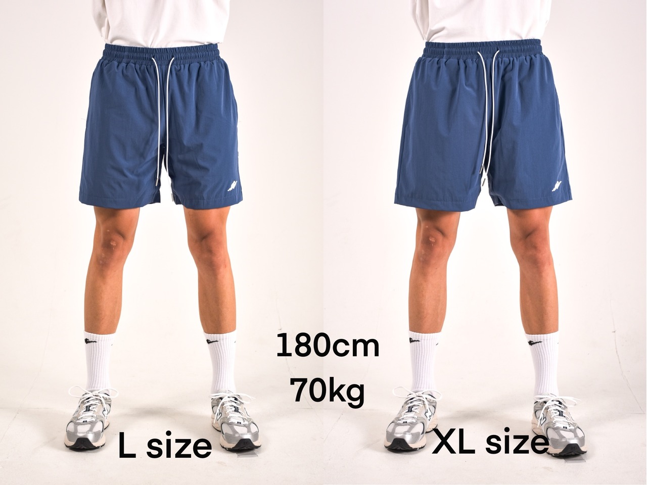 ナイロンショーツ　ブラック