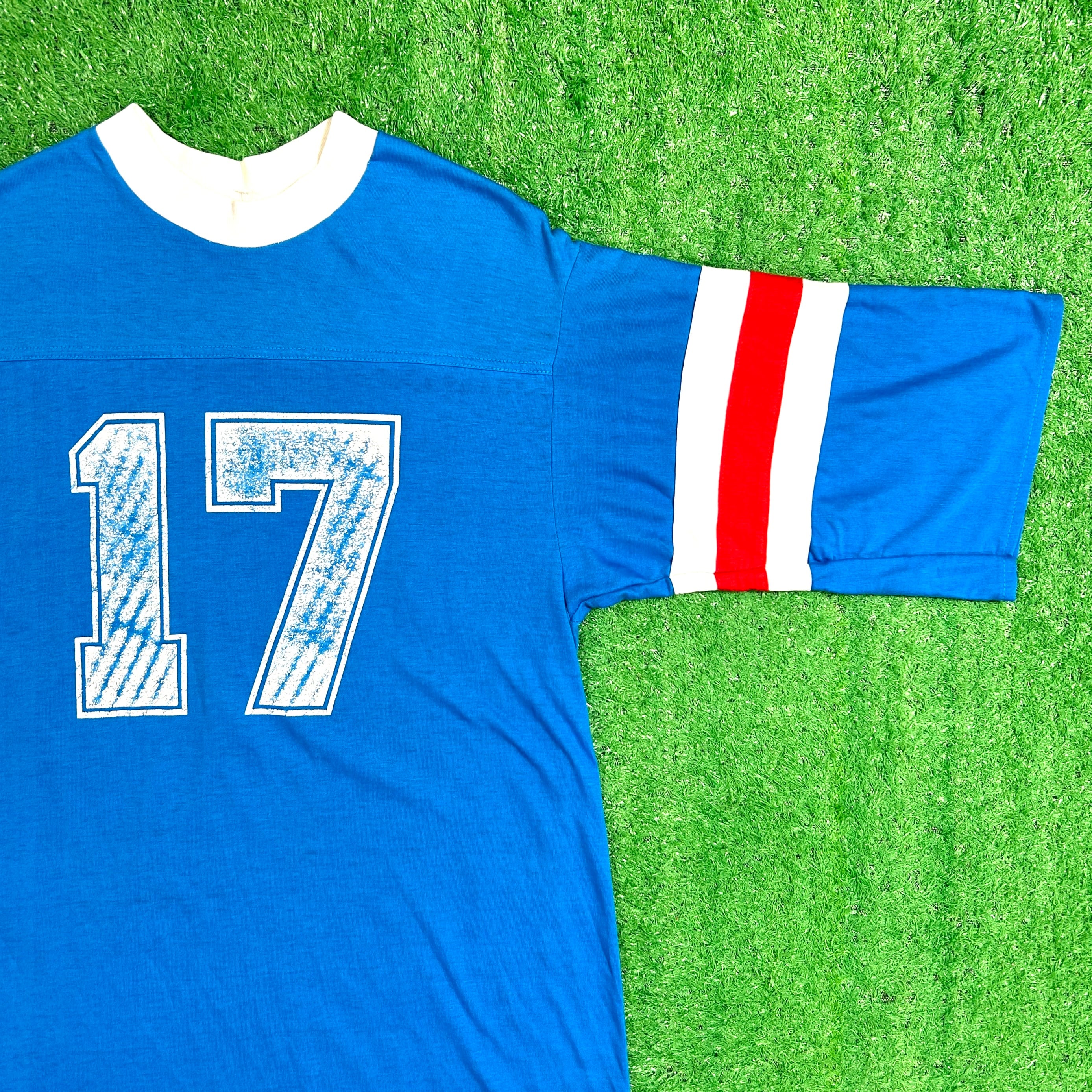 Men's】 70s - 80s ナンバリング フットボール Tシャツ / 70年代 80
