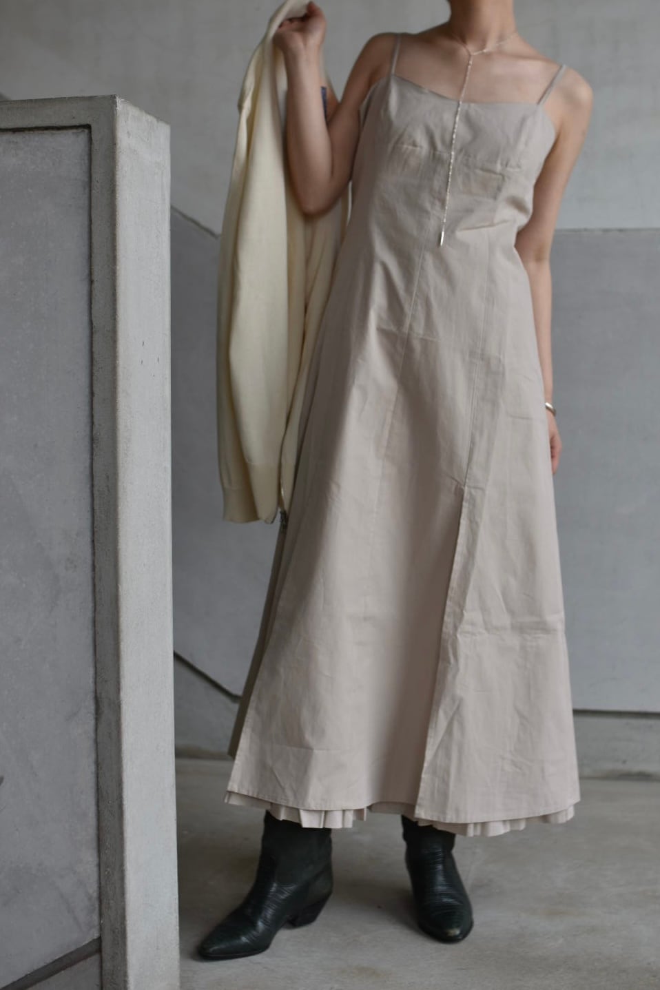 paloma wool 不規則なフレアのドレ DOVE PW25AW1―46A | paloma wool/パロマウール