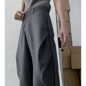 パネルルーズカジュアルスーツパンツ　928